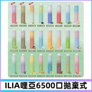 ILIA BAR 4 哩啞一次性拋棄式電子煙｜6500口大容量