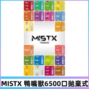 MIST X 鴨嘴獸6500口拋棄式電子煙#台灣現貨#