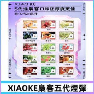 梟客五代煙彈|XIAOKE可替換式電子煙|通用Relx6代|ILIA五代主機
